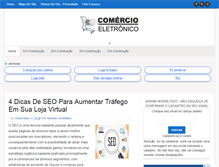 Tablet Screenshot of comercioeletronico.biz